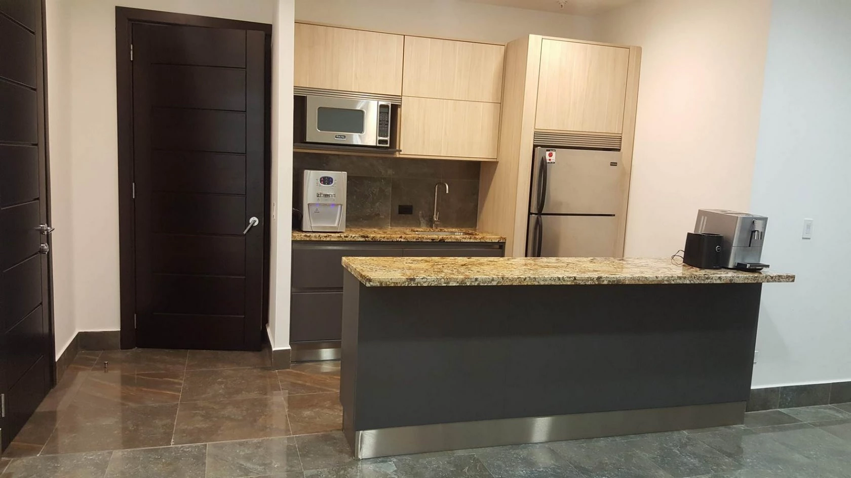 Modern Black Kitchen